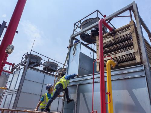 變頻器在冷卻塔中的節(jié)能應(yīng)用,冷卻塔變頻器工作原理