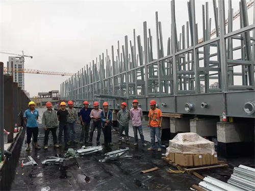 冷卻塔風機的安裝說明,冷卻塔風機的安裝角度