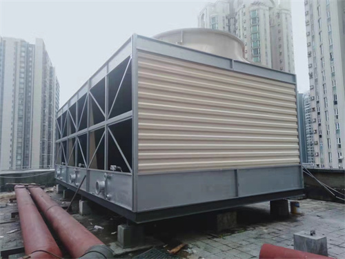 冷卻塔降溫效果取決于散熱片、風(fēng)機風(fēng)量,閉式冷卻塔降溫效果