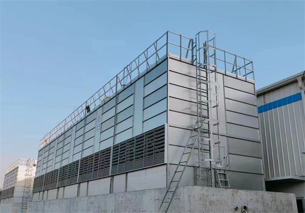 閉式冷卻塔內(nèi)部填料的定期清洗和更換,閉式冷卻塔