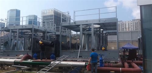 冷卻塔填料更換安裝 冷卻塔填料更換安裝